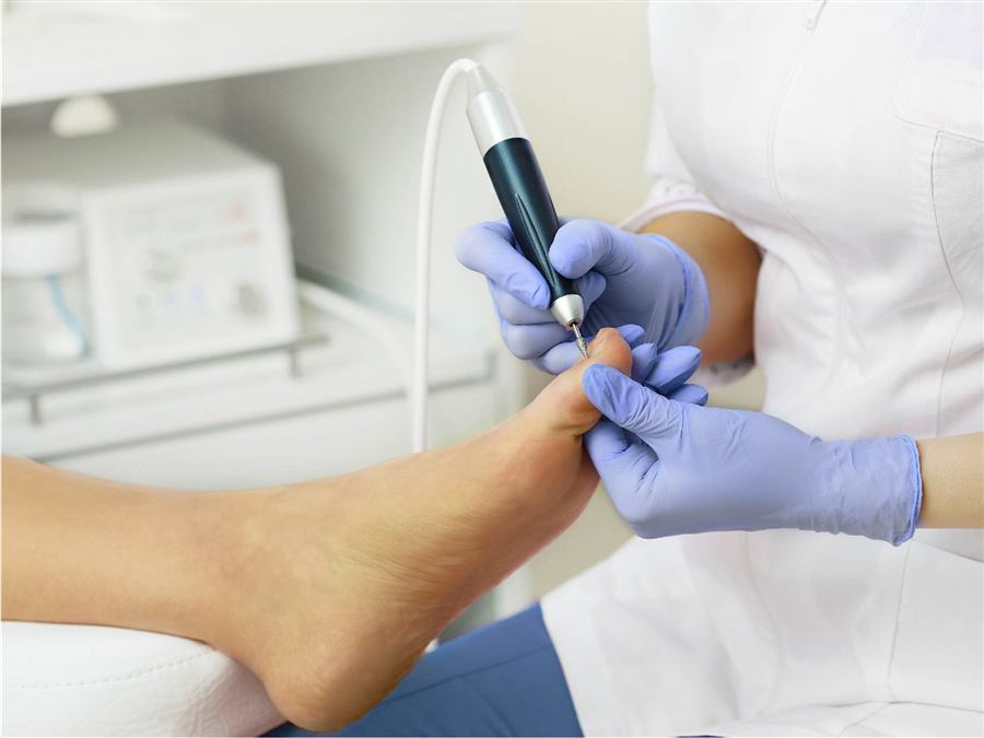 Pedicurebehandeling in de praktijk van Voet Verzorgd bij Britt in Mierlo
